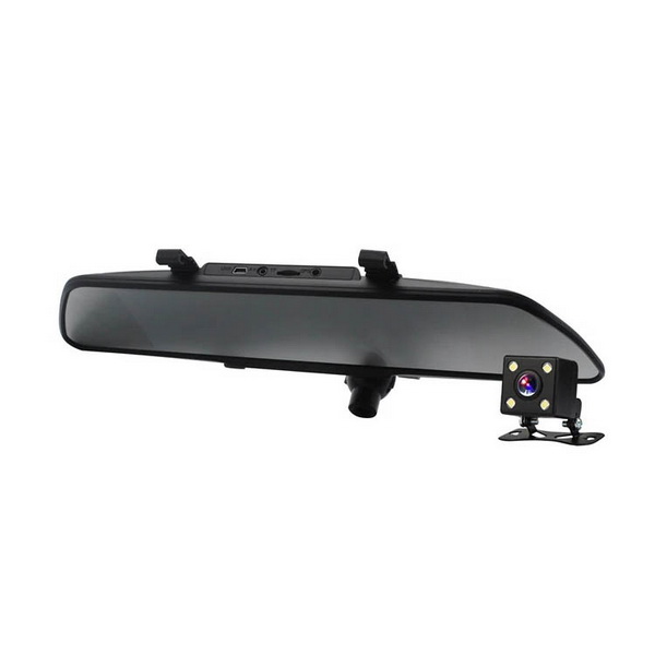 Android Car 4G rear mirror camera dvr with 3 cameras gps navigation