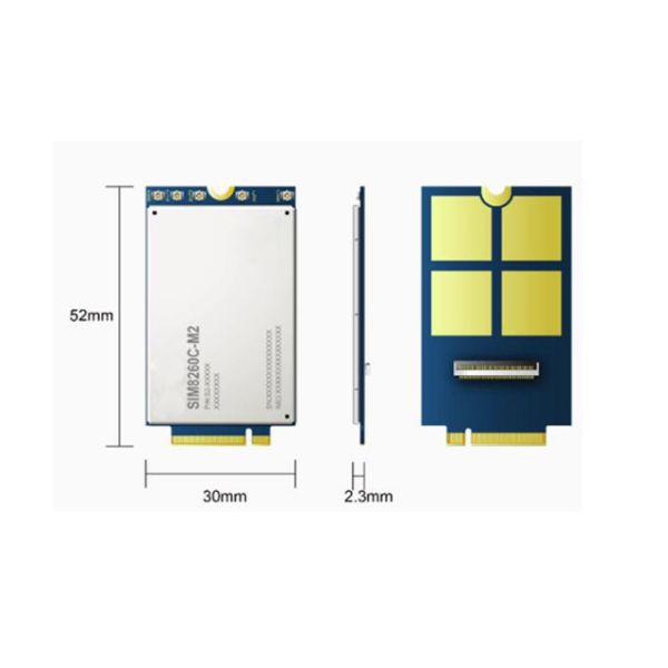SIM8260C-M2 5G Module Multi Band 5G Communication Module 5G NR Frequency Bands