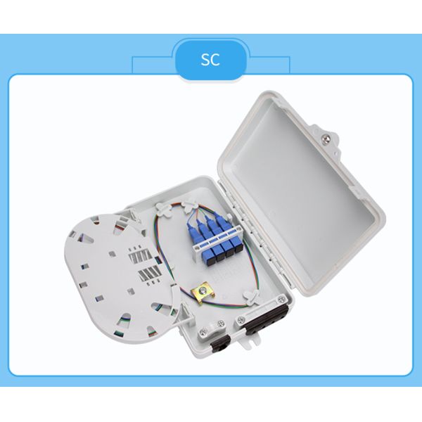 4 core FDB Fiber Distribution Box FTTH 4F Fiber Splitter Box