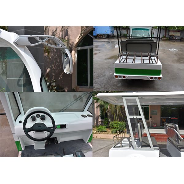 14 Seater Electric Sightseeing Bus Equipped With Effective Shock Absorb Suspension