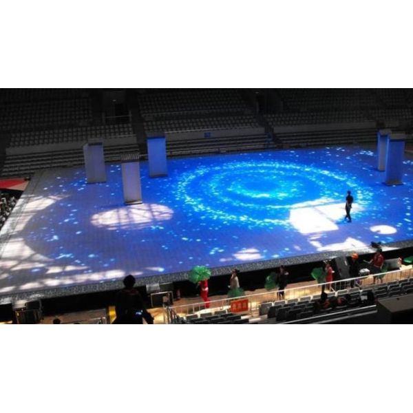 LONGDA Durable P2.976 Dance Floor Panels Led Display Module SMD1415 For Exhibition Hall