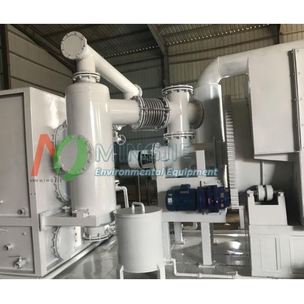 Customized Color Continuous Pyrolysis Plant For Waste Tyre/Plastic Conversion to Fuel