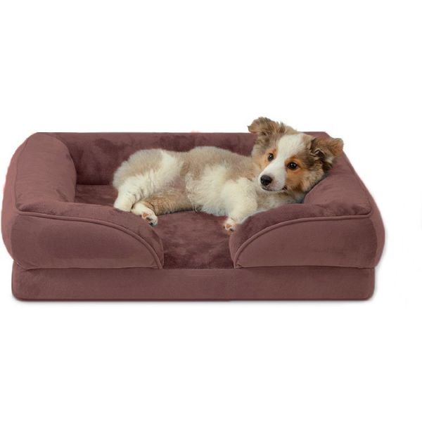 Removable Washable Pet Puffy Dog Sofa Bed Functional Breathable Comfortable