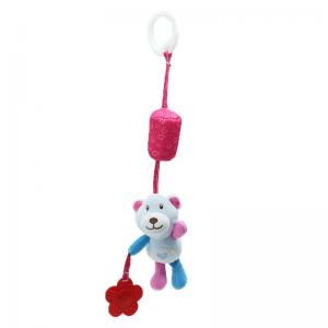 China Plush Bed Hanging Baby Rattle Mobiles Stroller Toys Rubber Rings on sale