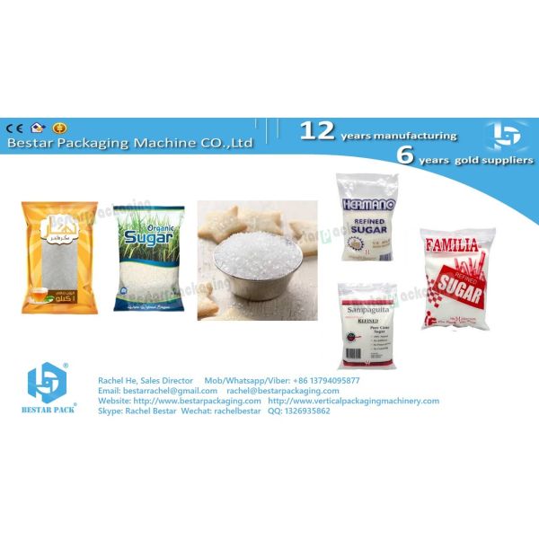 Bestar packing machine integrate version with 10 heads weigher and labeling machine BSTV-450AZ