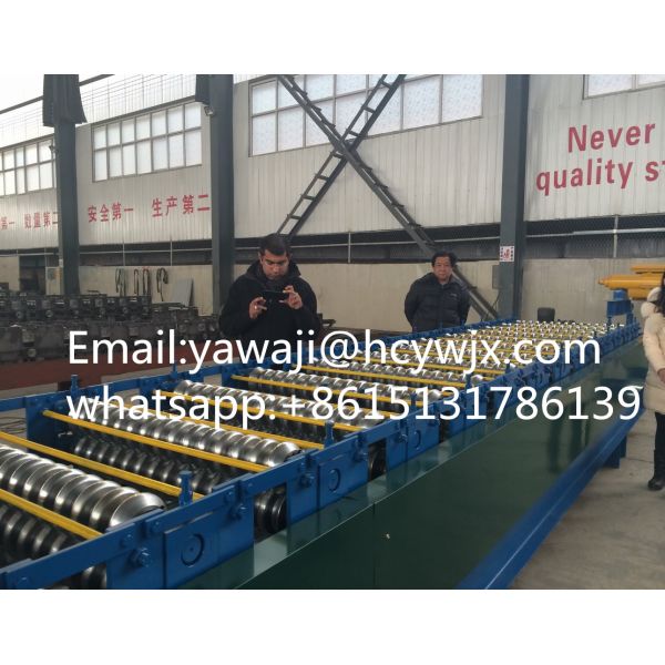 Nigeria Market Double Deck Roll Forming Machine