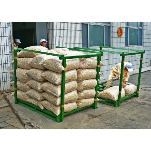 Steel Powder Coating Pallet Stacking Rack Pallet Stacking Frames