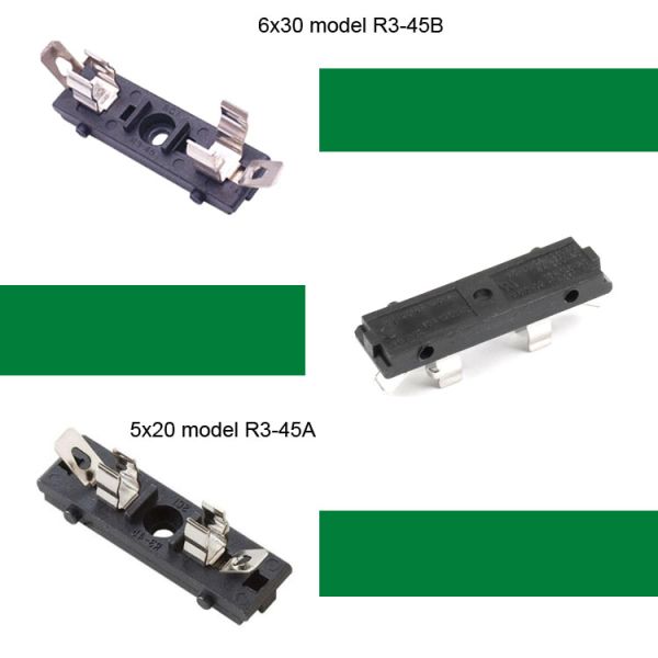 Stackable 5x20 PCB Mount Fuse Holder 8A 10A UL CSA Approved