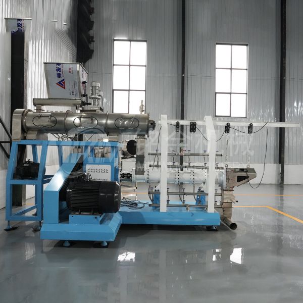 High Productivity Small Animal Floating Fish Feed Pellet Making Extruder Machine Floating Fish Feed Extruder process for Retail Industries