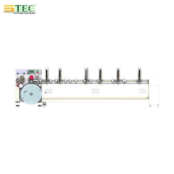 Automatic Aluminum Venetian Blind Cutting Machine Ladder String Threading 5kgf/Cm