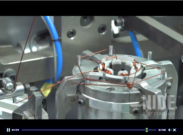 BLDC Motor Stator Coil Winding Machine Automatic Electric Motor Winding Machine