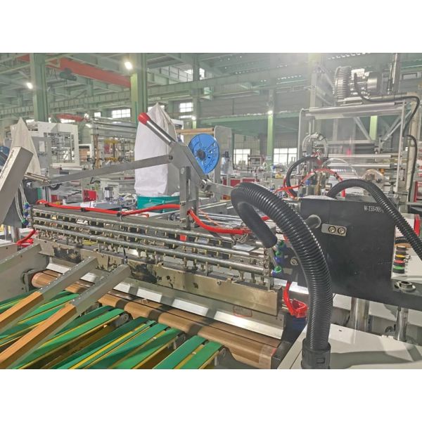 700mm Plastic Wicketer Bag Making Machine For Bread Chicken Ice Potato Package