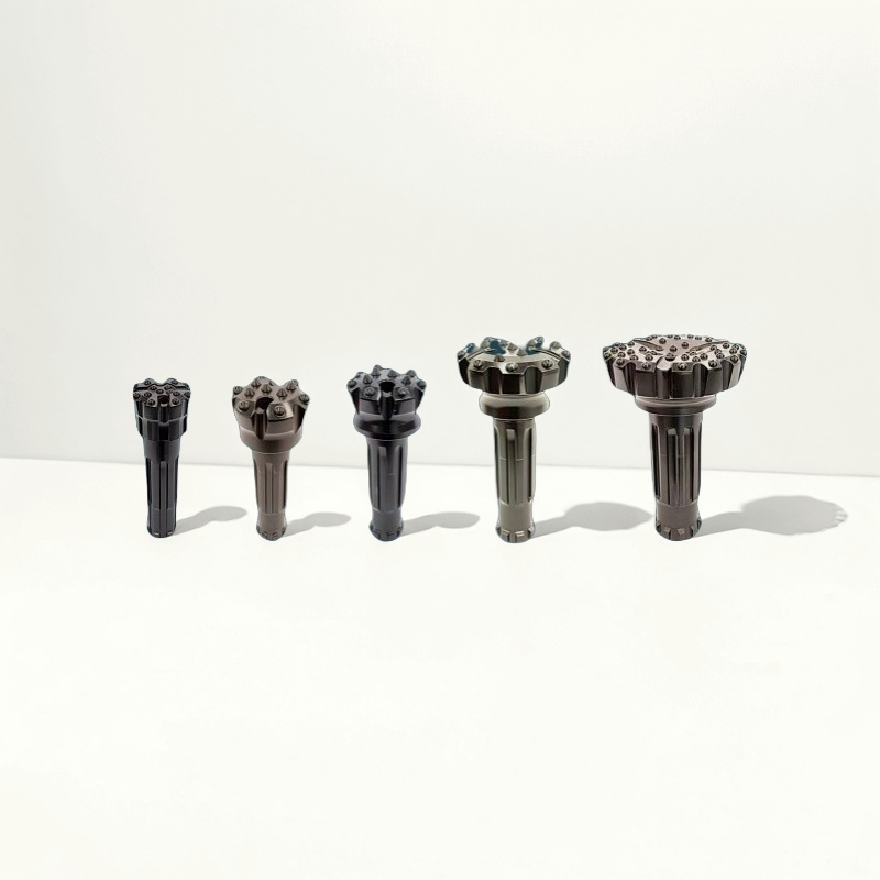 Customized DTH Drill Bit Soft And Medium Hard Formations Down Hole Hammer Bits