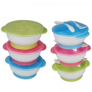 Quality Multi Color Toddler Tableware Sets High Temperature Proof Rounded Smooth for sale