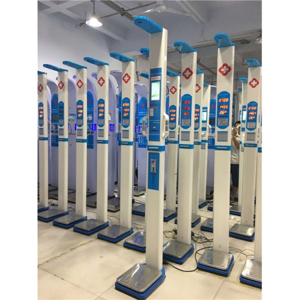 RS-232 Interface Body Height Scale with BMI Weight Calculation and Data Transmission