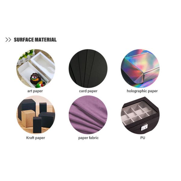 4C Offset Cardboard Jewelry Gift Boxes 900gsm Pantone Flat Pack