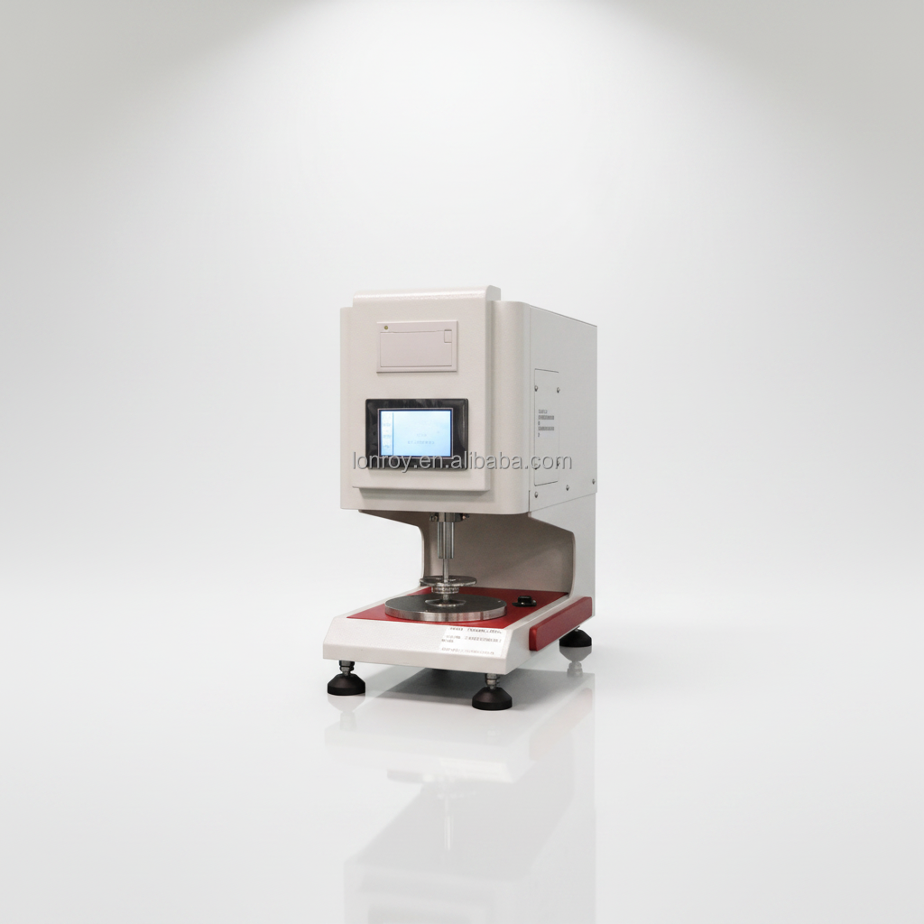 ASTM D5199 Smooth Surface Geotextile Thickness Tester Flat Smooth-textured Surface Geotextiles Thickness Measuring Instr
