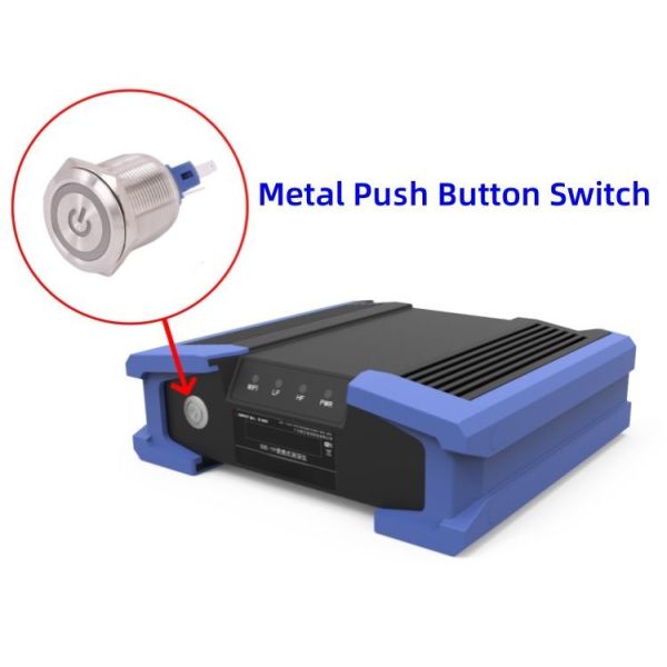 Yeswitch 22mm IP67 Sealed LED Metal Push Button Switch