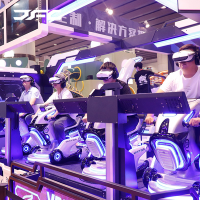 Comfortable 4 Seat VR Fantasy Space Ride Virtual Reality Space Ride Simulator