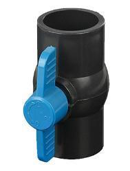 Octagonal Ball Valve with Butterfly Handle Water Connection and Socket Connection