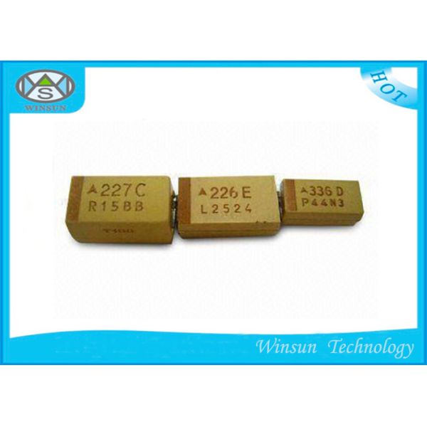 High Stability 0.1 μF 50v Ceramic Capacitor Yellow SMD Capacitor For Computer