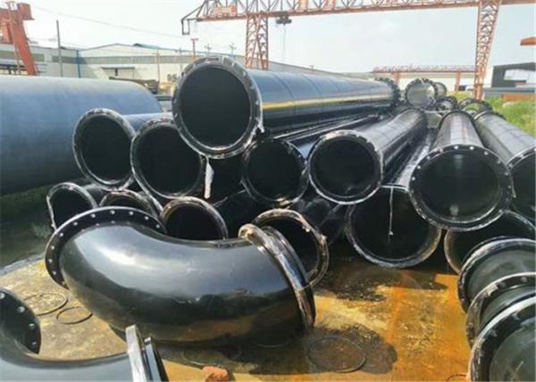 Buy Gas Drainage Plastic Coated Steel Tube Spiral Welded Corrugated Steel Pipe at wholesale prices