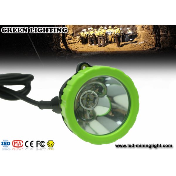 Explosion Proof Underground Coal Mining Lights , Safety Hard Hat Headlamp 50000 Lux 5w Cree Led