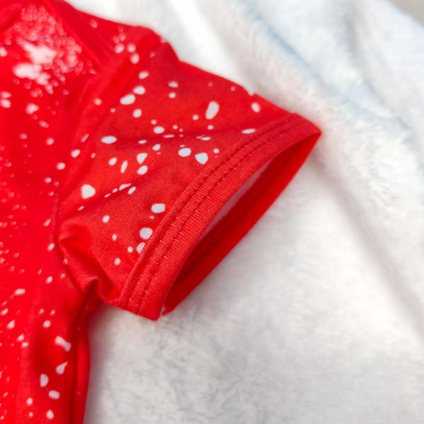 Multicolored Tie Dye Polyester Short Sleeve Baby Onesie Blanks For Sublimation Heat Transfer Printing