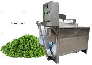 China Electric Heating Green Peas Broad Beans Frying Machine 100KG / H CE Passed on sale