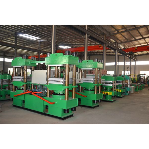 Column Type Hydraulic Vulcanizing Press with PLC Control and Multiple Heating Systems for Rubber Products