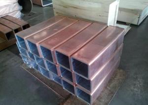 Quality copper mould tube for arc steel billet continuous casting machine for sale