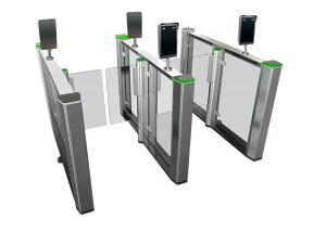 Quality BLDC Motor 5 Million Times Glass Turnstile Gate Access Control IP45 for sale