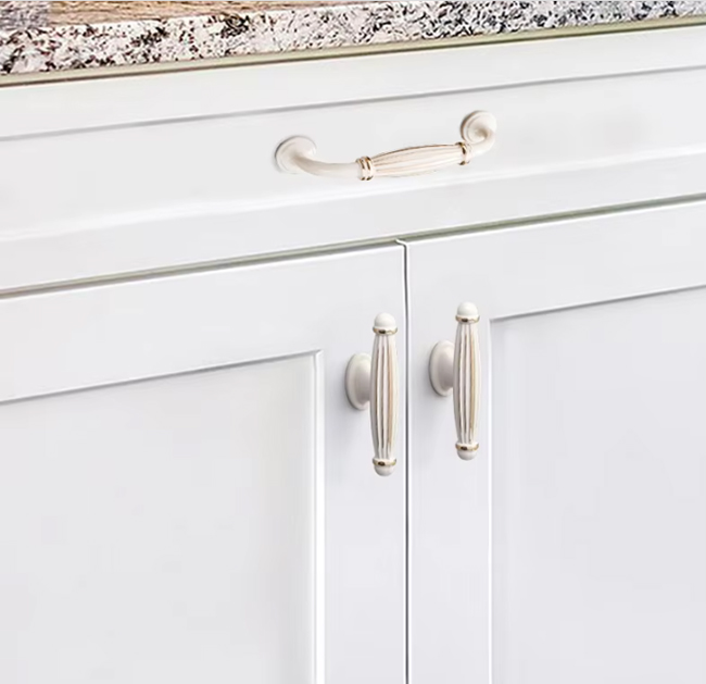 Wenzhou Zinc Alloy Black Gold Cabinet Handles Solid Drawer Knobs Kitchen Cupboard Door Metal Pulls Furniture Handle