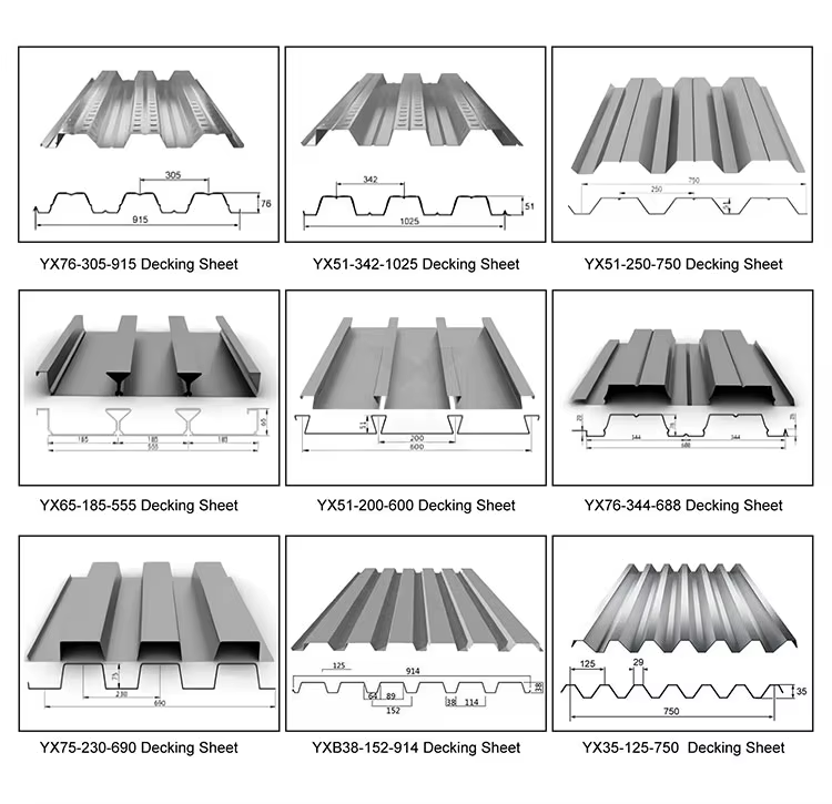 36'' High Speed Type B Roof / Floor Deck Roll Forming Machine With Hydraulic Cutting Mode And Roller Material