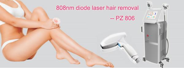 Most Powerful Diode Laser Hair Removal Machine 808nm Apply To All Skin Types