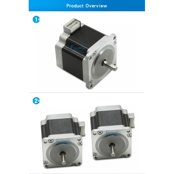 3A Short Engine Motor Suitable For High Speed Inkjet Plotter