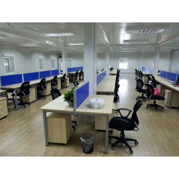 20ft Fast Assembly Prefab Office Flat Pack Shipping Container Homes