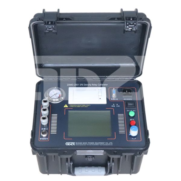 ZXMD-2001 Full Automatic SF6 Density Relay Calibrator With High Precision Pressure Sensor