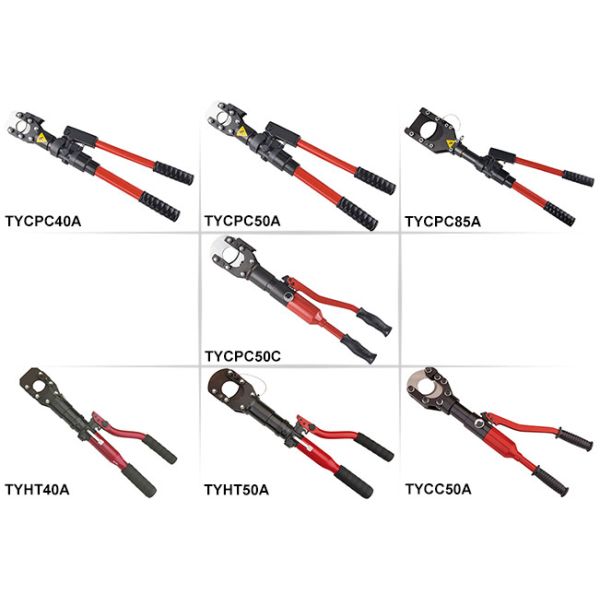 40mm Transmission Line Tool Hydraulic Cable Cutter Cutting Force 70kn