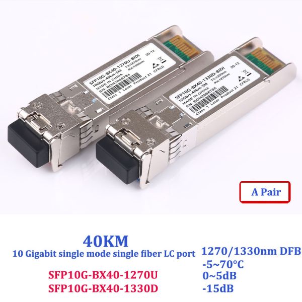 SFP+ 10G SFP Module LC Port Sfp Bidirectional Transceiver With DDM Function