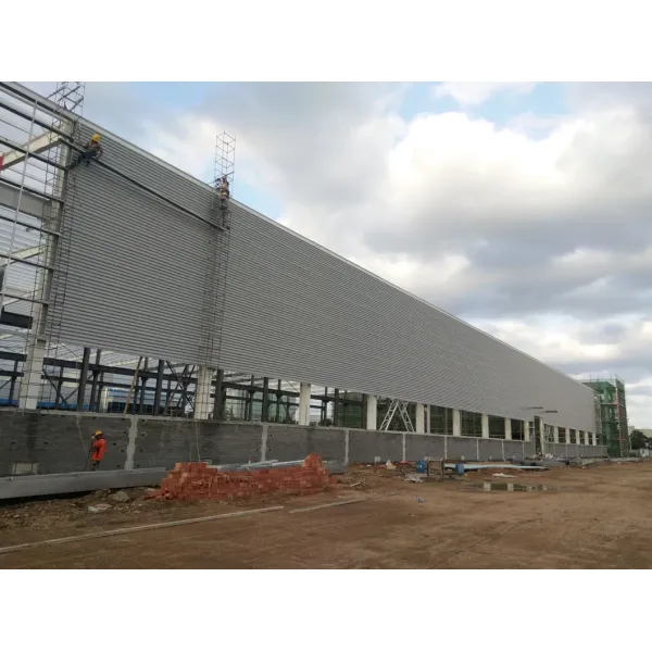 Portable Container Loading Metal Prefabricated H Steel Structural Airplane Hangar