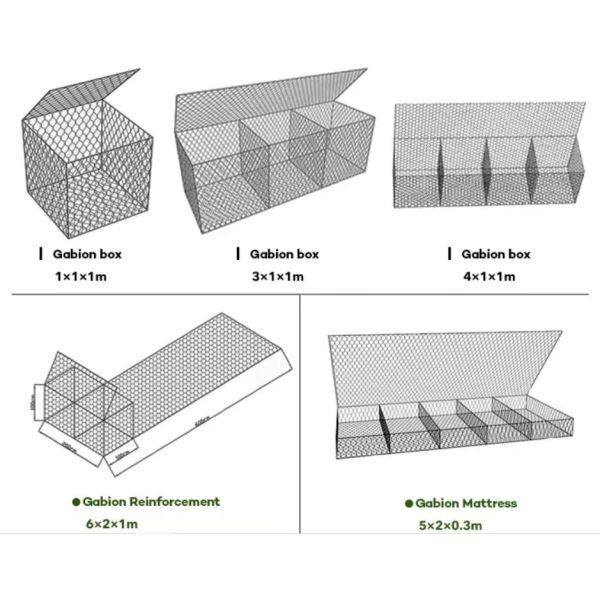 Eco Friendly Gabion Retaining Wall