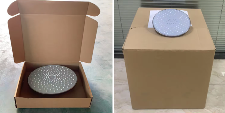 Product packaging with bubble bag protection
