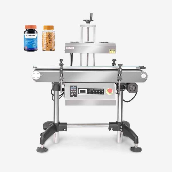 High-Efficient Continuous Vertical Automatic Induction Sealing Machine For