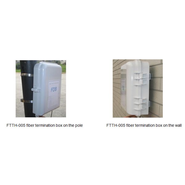 16 Ports FTTH Wall Mount Fiber Optic Termination Box