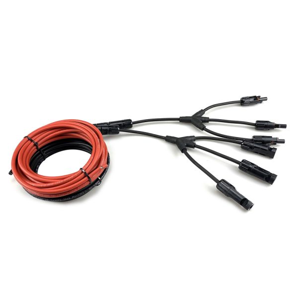 Halogen Free Single Core XLPE 6mm2 Copper Conductor Solar Extension Cable