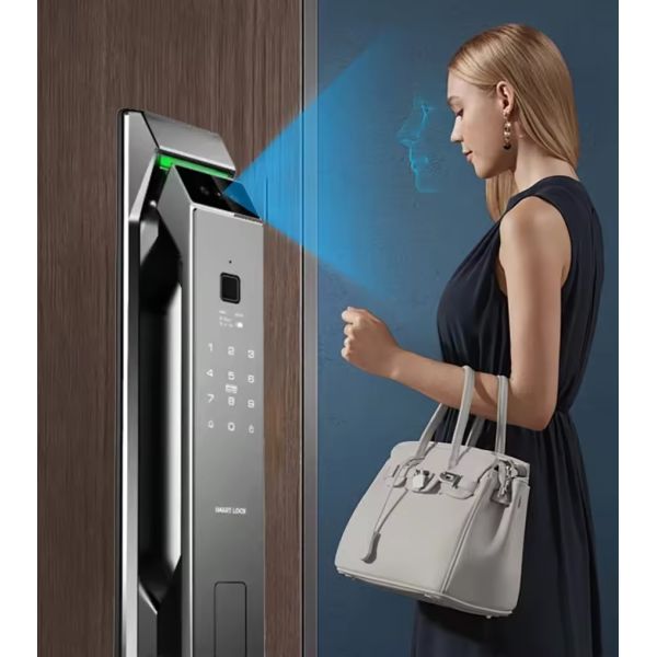 Glomarket 3d Face Recognition Fingerprint Tuya Wifi Digital Smart Lock