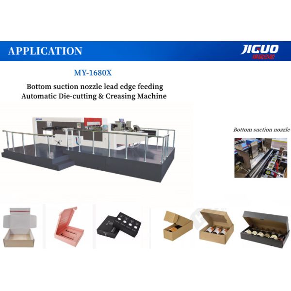 Bottom Suction 5000s/H Automatic Die Cutting Machine For Corrugated Boxes