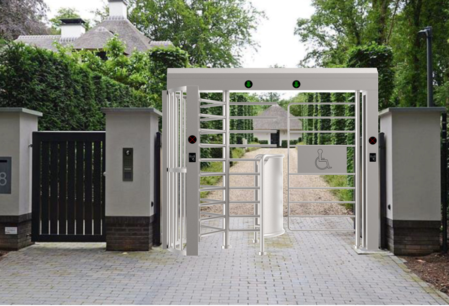 Full Height Turnstile with RFID & Face Recognition, 230KG