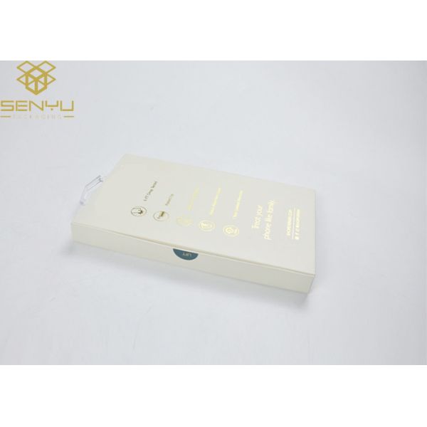 Customized Cellphone Case Retail Package Phone Case Packaging Paper Box With Clear PVC Window